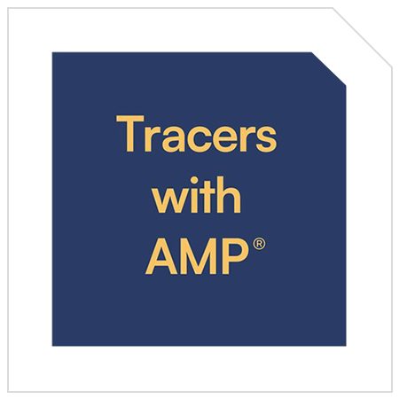 Tracers with AMP icon